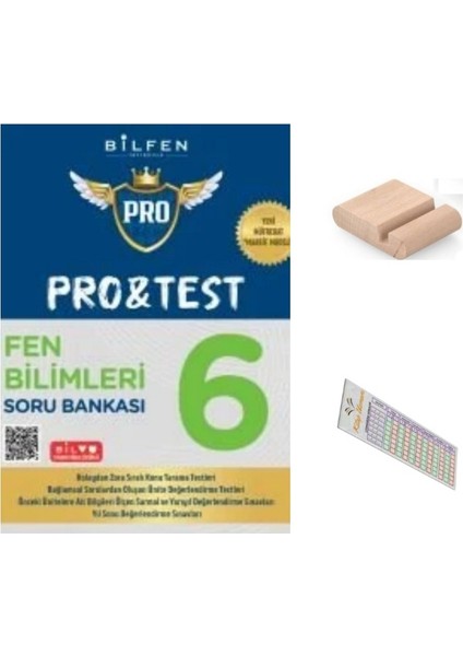 6. Sınıf Protest Fen Bilimleri Soru Bankası 2026 Yeni Müfredat + Telefon Tutucu + Çözüm Ayracı