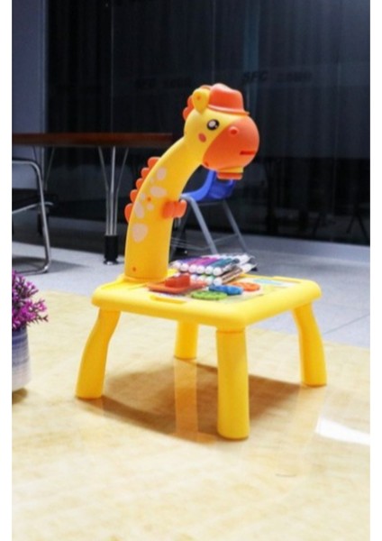 Büro Ev Ofis Oyuncak Hediyesi Için Zürafa Tip Boyama Tahtalı Oyun Masası fiyatları