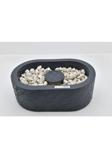 Beton - Ateş Çukuru - Oval - Antrasit fırsatları