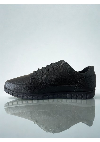 Merdiven Desenli Ortopedik Kaymaz Taban Bağcıksız Günlük Ayakkabı