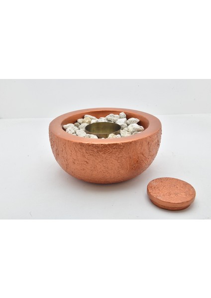 Beton - Ateş Çukuru - Yuvarlak - Small - Bakır fırsatları