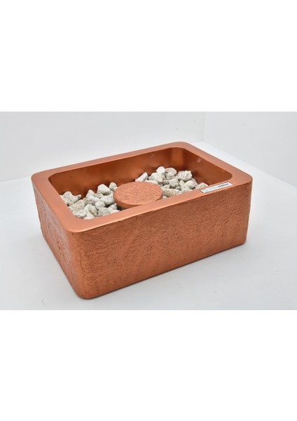 Beton - Ateş Çukuru - Dikdörtgen - Bakır fırsatları