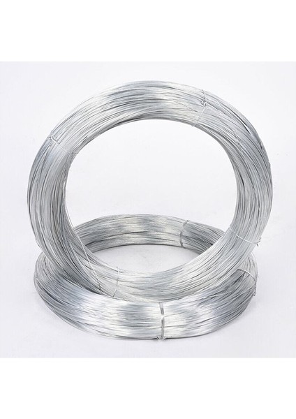 Gri Galvaniz Gergi Teli, 3 Kg, 2.5 Mm, Dayanıklı ve Esnek Kullanım Sağlar. fiyatları