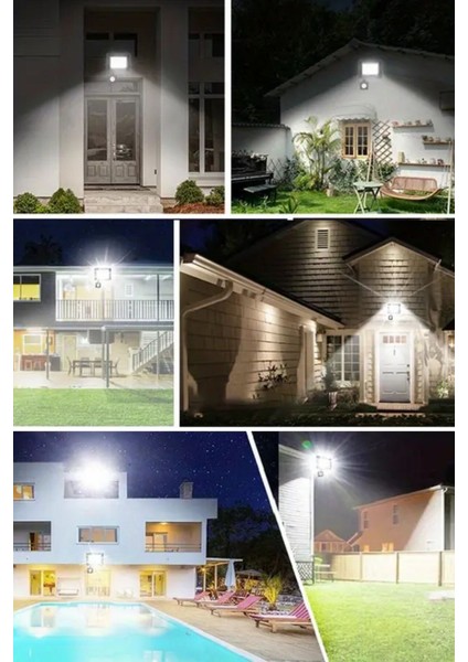 USB Şarjlı 4 Modlu Dış Mekan Projektör, 200W, 360°, Siyah Renk fiyatları