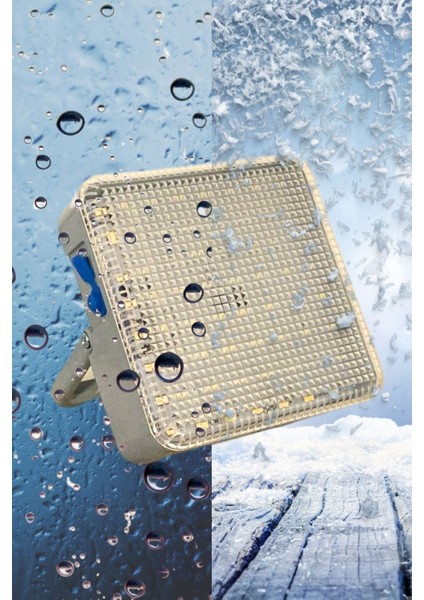 USB Şarjlı 4 Modlu Dış Mekan Projektör, 200W, 360°, Siyah Renk fırsatları