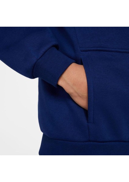 Erling Haaland Club Fleece Hoodie Çocuk Lacivert Sweatshirt indirimleri