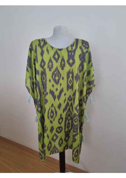 Desenli Pamuklu Yazlık Tunik Pareo fiyatları