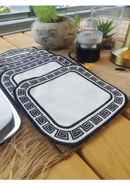 Dark Elegance Kahve Sunum Peçetesi – Özgün ve Estetik modelleri