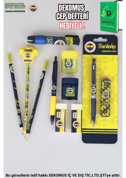 12 Parça Kırtasiye Seti Silgi Tepeli Kurşun Kalem / Versatil Uçlu Kalem / Silgi / Kalemtraş