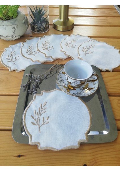 Twig Style Kahve Sunum Peçetesi – Doğal ve Estetik