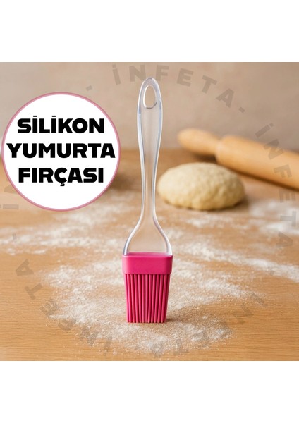 Silikon Yumurta Fırçası Yağ Sos Fırçası