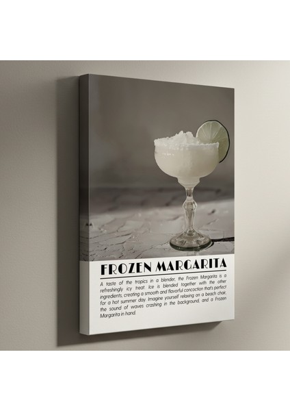 Donmuş Margarita Kokteyli Tablosu