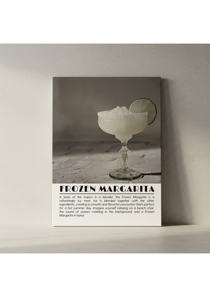 Donmuş Margarita Kokteyli Tablosu fiyatları
