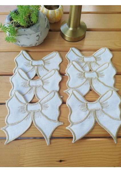 Ribbon Gold Kahve Sunum Peçetesi – Romantik ve Şık indirimleri