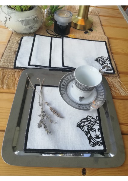 Mythology Series Kahve Sunum Peçetesi – Özgün ve Estetik