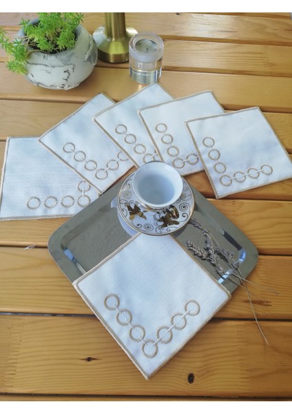 Chain Style Kahve Sunum Peçetesi – Lüks ve Şık modelleri