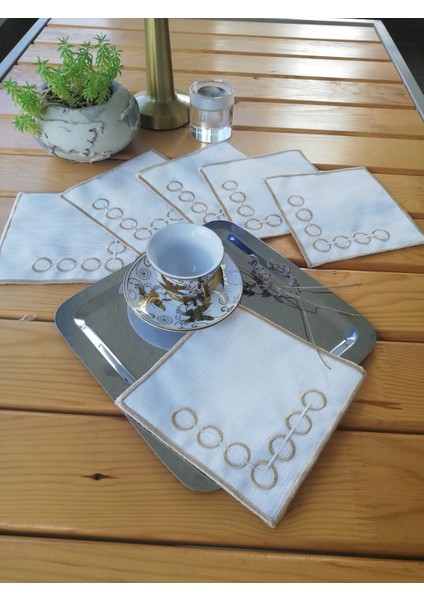 Chain Style Kahve Sunum Peçetesi – Lüks ve Şık fırsatları