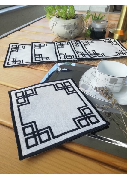 Frame Style Kahve Sunum Peçetesi – Çerçeve Detaylı fiyatları