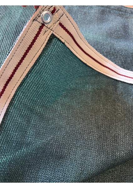 Haki %95 Gölgelik File, 140GR, 10 mt Kolonlu & Kuş Gözlü, Dayanıklı Örtü