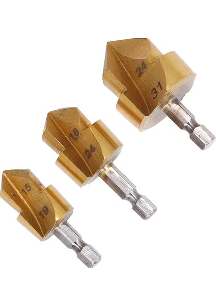 Pprc Boru Genişletme ve Delme Bits Uçlu Matkap Seti DMX4760