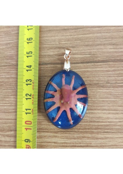 El Yapımı 3D Ahtapot Kolye Ucu modelleri