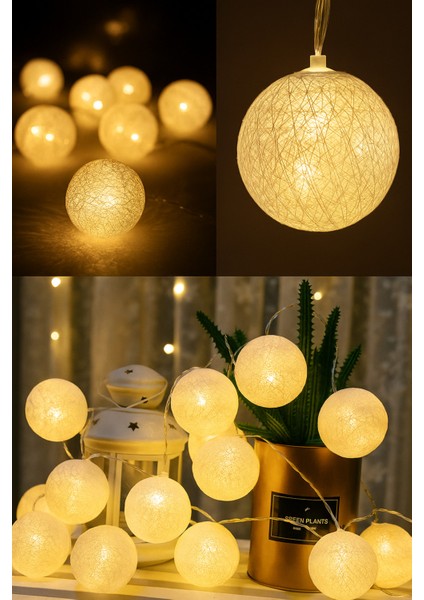 10'lu Pilli Dekoratif Aydınlatma Gece Lambası Gün Işığı Sarkıt Seti fiyatları