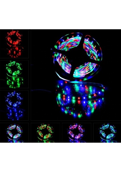 Dış Mekan Rgb Şerit LED 5 Metre, 10 Çipli, Renkli ve Parlak Aydınlatma fiyatları