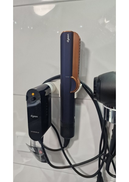 Dyson Airstrait Saç Düzleştirici Tutucu Organize Raf Duvara Monte Saç Düzleştirici Standı Banyo Raf Depolama Rafları fiyatları