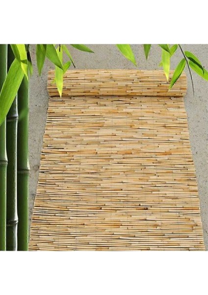 75 cm x 3 M Sarı Kamış Hasır Çit, Balkon Önü Güzel Koruma indirimleri