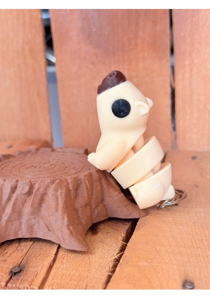 Kapibara Şeklinde Sevimli Anahtarlık Capybara Anahtarlık 3D Baskı Hayvan Figürü Capybara fiyatları