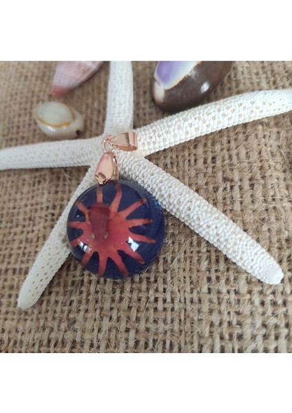 El Yapımı 3D Ahtapot Kolye Ucu - 550