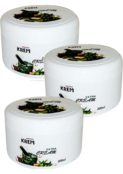 Mucizevi Krem Vücut ve Eklém Sızları Için Bakım Kremi 200 ml x 3 Adet