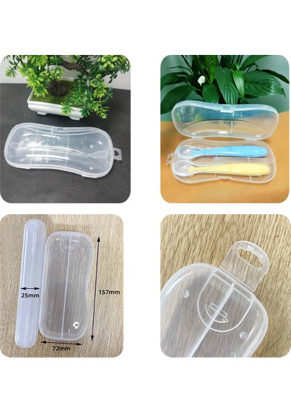 Sarı Lacivert Premium Çocuk Bpa Free Kaliteli Silikon Saplı Paslanmaz Çelik Uçlu Çatal-Kaşık