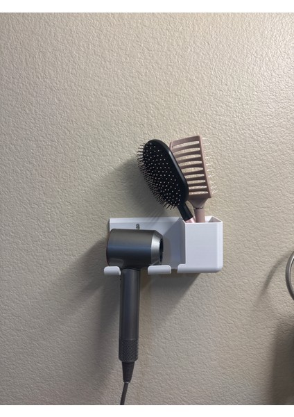 Dyson Supersonic Saç Kurutma Makinesi Tutucu Organize Raf Duvara Monte Saç Düzleştirici Standı Banyo Raf Depolama Rafları fiyatları