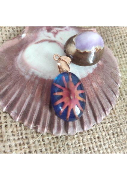 El Yapımı 3D Ahtapot Kolye Ucu - 551