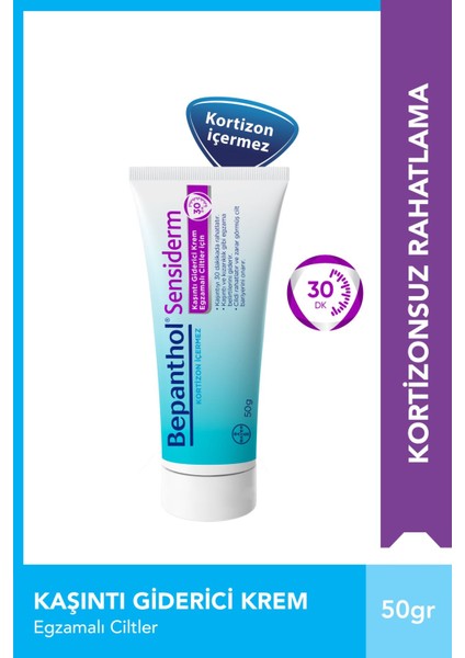 Asfstore Bepanthol Sensiderm Krem 50 gr
