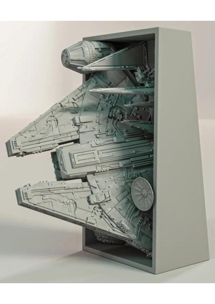 Book Nook Star Wars Temalı 3 Boyutlu Mükemmel Ayrıntılara Sahip Kitap Tutucu Kitaplık Dekoru