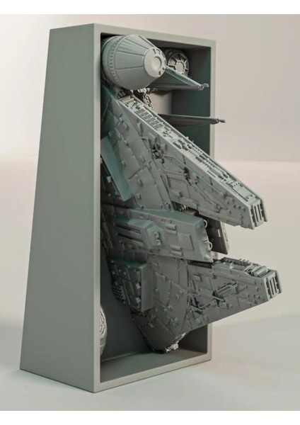 Book Nook Star Wars Temalı 3 Boyutlu Mükemmel Ayrıntılara Sahip Kitap Tutucu Kitaplık Dekoru modelleri