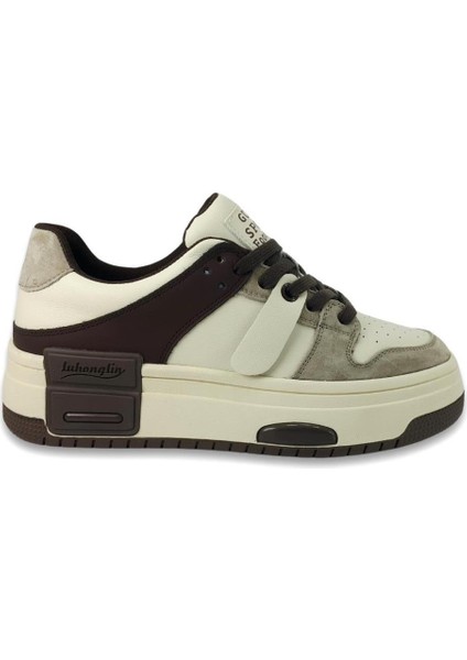 24K358-3 Kalın Taban Kadın Sneakers Spor Ayakkabı modelleri