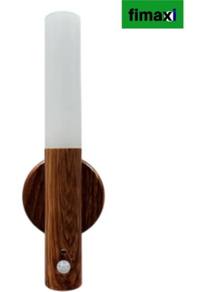 Renkli Şarjlı LED Sensörlü Duvar Aplikası, Güçlü ve Estetik Işıklandırma