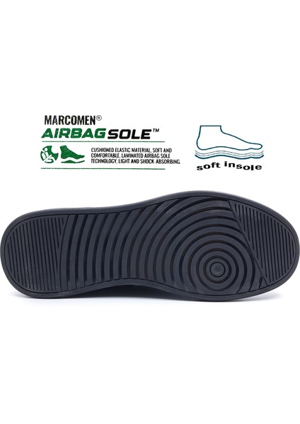 M22012 Hakiki Deri Lastikli Kahverengi Erkek Konfor Bot indirimleri