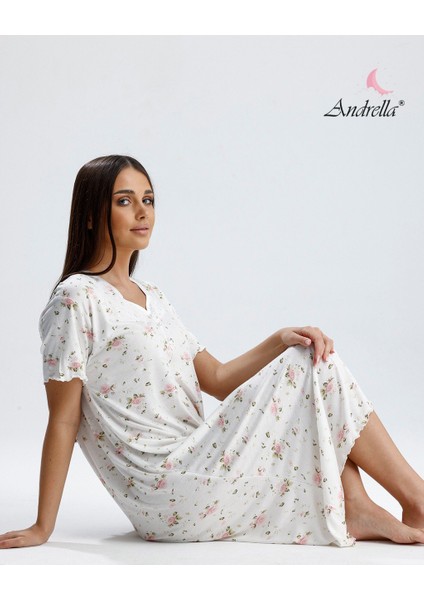 Kadın Mevsimlik Organik Bambu Kumaş Yazlık Elbise ve Gecelik Elbise – Battal Serin Tutan Doğal Bambu Kumaş, Büyük Beden Seçenekli