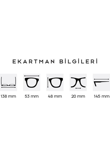 Arina Unisex Gözlük (Mavi Işık Filtreli)