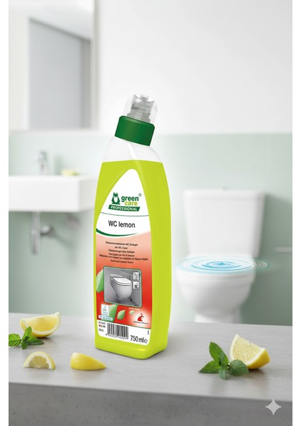 Wc Lemon Çevre Dostu Wc Tuvalet Temizleyici, 750 ml | Sızdırmaz Kapak, Dayanıklı Ambalaj, Ekolojik!