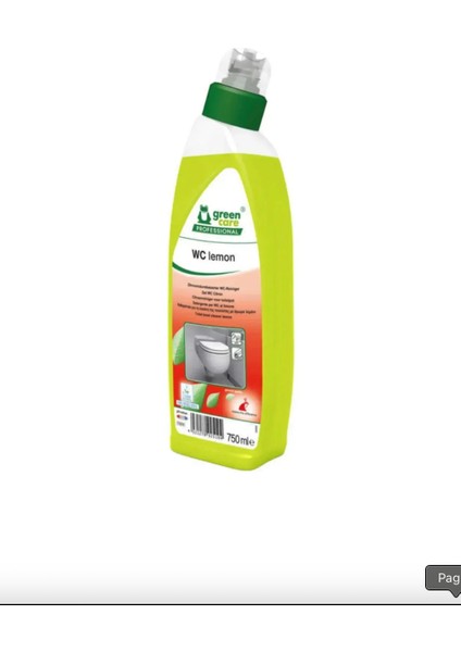 Wc Lemon Çevre Dostu Wc Tuvalet Temizleyici, 750 ml | Sızdırmaz Kapak, Dayanıklı Ambalaj, Ekolojik! modelleri