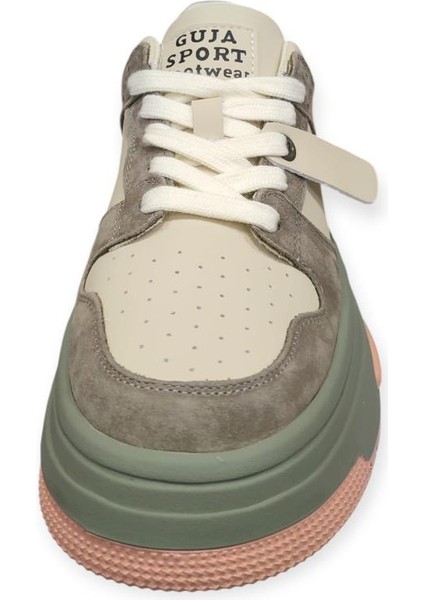 24K358-3 Kalın Taban Kadın Sneakers Spor Ayakkabı indirimleri