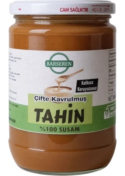Çifte Kavrulmuş Yerli Tahin 600 gr