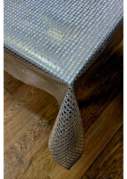 Hasır Lüx Pvc Kaplamalı Silinebilir Masa Örtüsü Muşamba Sofra Bezi Su Geçirmez. GOLD fiyatları