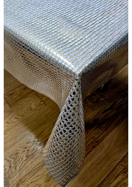 Hasır Lüx Pvc Kaplamalı Silinebilir Masa Örtüsü Muşamba Sofra Bezi Su Geçirmez. GOLD modelleri