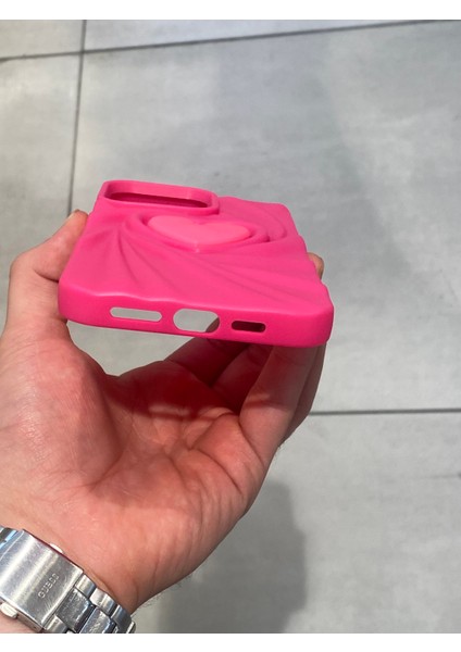 Apple iPhone 14 Pro Max Uyumlu Kalp Figürlü Koruyucu Sert Silikon Kılıf modelleri